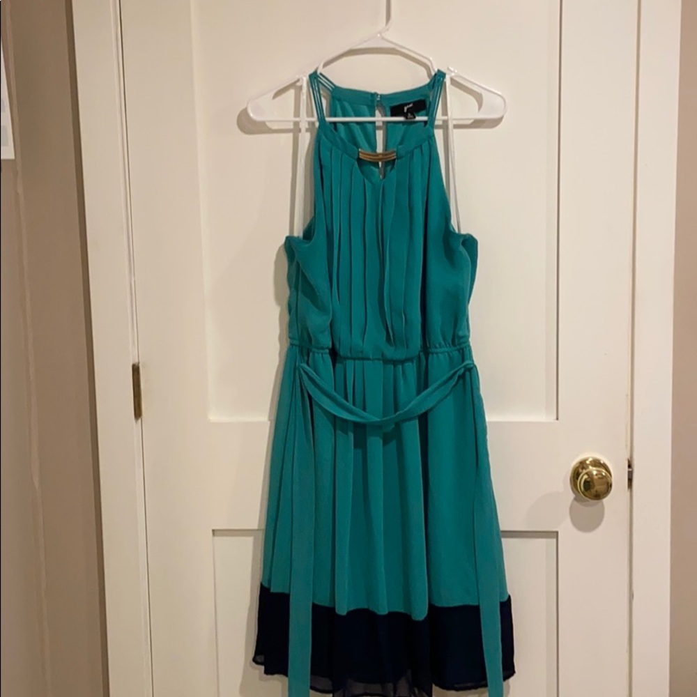 Teal Dress